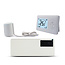 Quality Heating - Serie QH-W - Set - Vloerverwarming zoneregeling - Draadloze regeling - Thermostaat