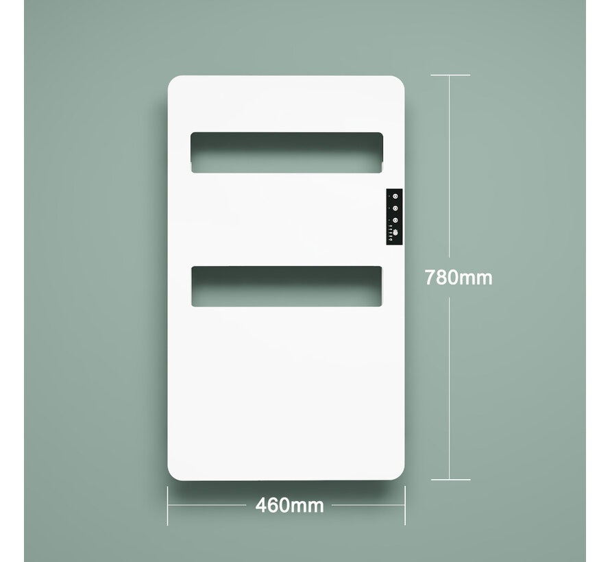 Elektrische Radiator Rodeo 160Watt white