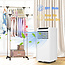 Mobiele airco Wifi ontvochtigen en ventileren met raamafdichting en luchtreiniger 7000btu