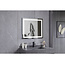 Spiegel 70 x 50 cm frameloos, inbouw led verlichting en anti condens