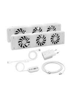 Quality Heating QH Booster radiator ventilator duo set