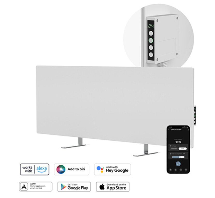 AENO GH4S slimme infrarood verwarmingspaneel WIFI - 700 Watt