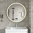 Bella Mirror Smart spiegel rond 80cm gouden frame met led verlichting, anti-condens en wifi