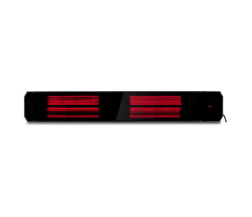 Quality Heating Infrarood terrasverwarmer Calore black heater instelbaar met 1600 - 3200Watt