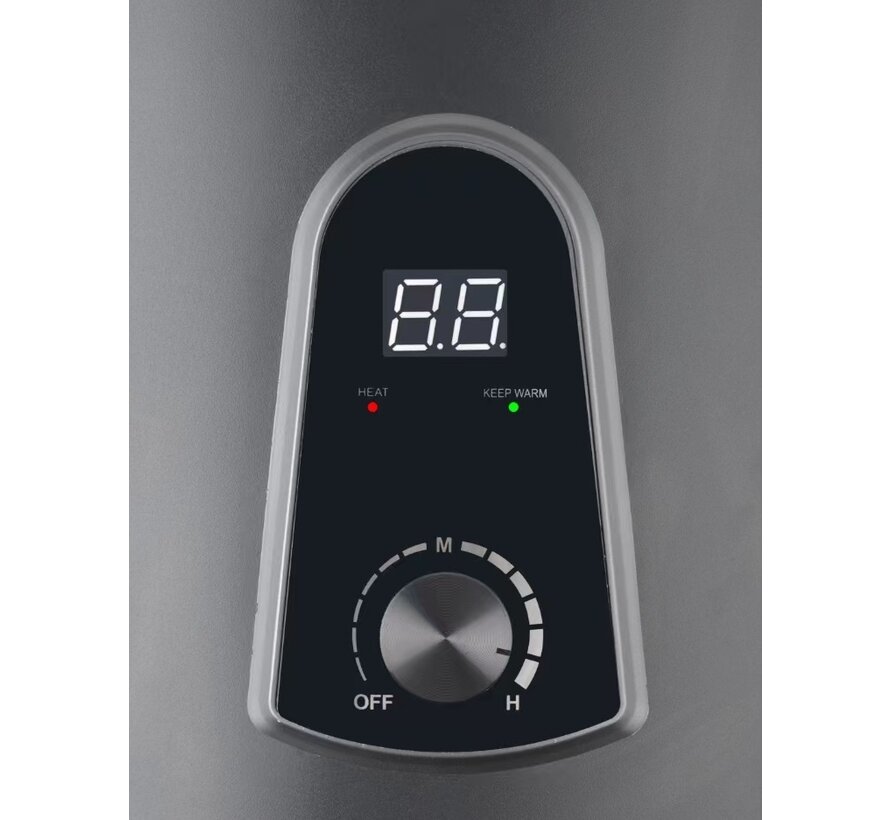 120 Liter QH Wifi dual elektrische boiler met digitale bediening