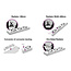 QH Booster radiator ventilator single set