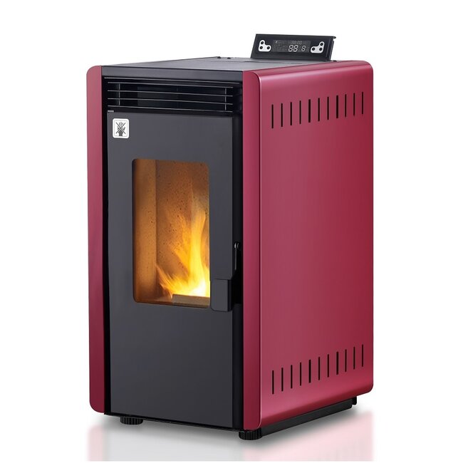 Pelletkachel - 6kW - voor 40-60 m2 - 5 niveaus - timer - CR10-2