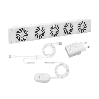 Quality Heating QH Turbo Booster radiator ventilator single set