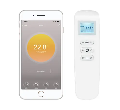 Quality Heating Afstandsbediening QH-FR H4 QH-OR Wifi remote control
