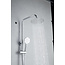 Opbouw regendouche 20 cm hoofddouche thermostatisch chrome