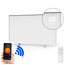 Quality Heating QH-SP Wifi remote control verplaatsbaar infraroodpaneel 360, 450 en 720Watt