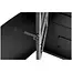 Pelletkachel - 13.1kW - voor 80-100 m2 - 5 niveaus - timer - CR04 Black