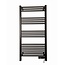 Slimme elektrische handdoekradiator met digitale bediening black  425Watt