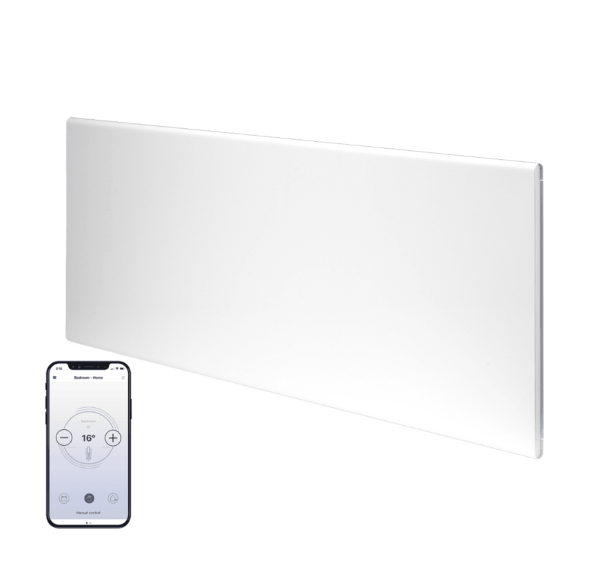 2ekans | Adax neo Wifi elektrische verwarming - 2000Watt 33cm x 143cm