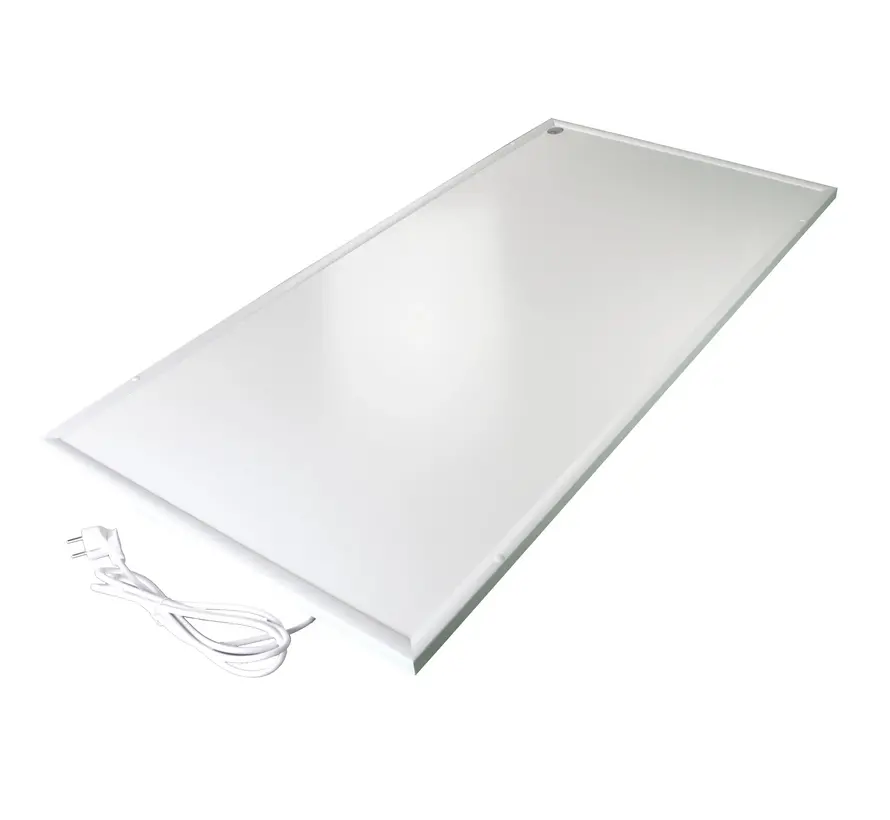2ekans | QH HH infraroodpaneel met wit omkader 900Watt 63x123 cm