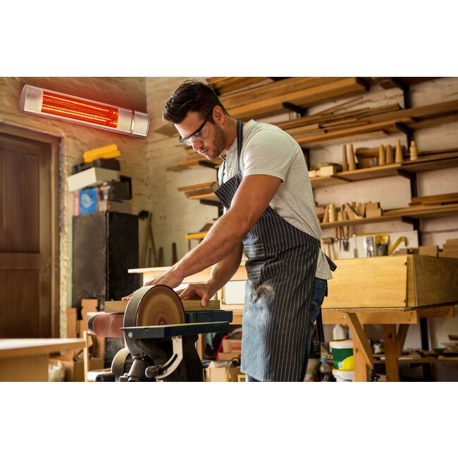 QH-TH Golden heater infrarood 2000W en 3000W met afstandsbediening