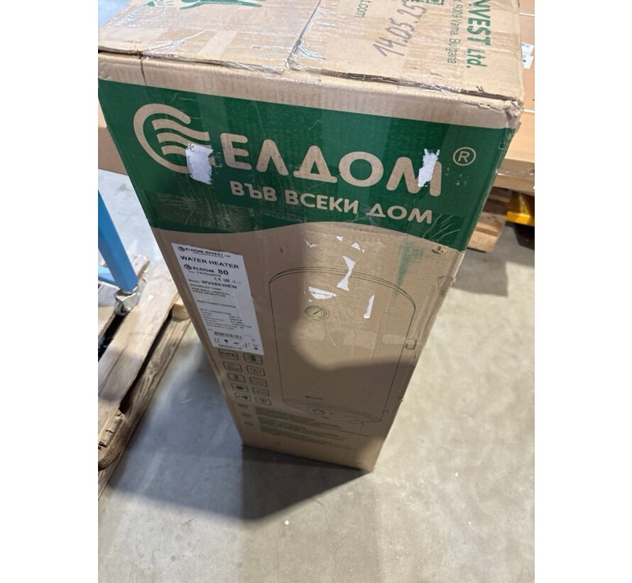 2ekans | Elektrische boiler Wifi ELDOM favourite 80 Liter