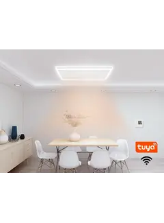 2ekans | QH-HL Serie Wifi infraroodpaneel met led verlichting 63x128  cm 840Watt