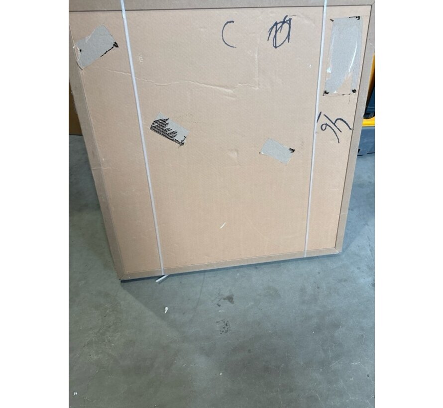 2ekans | Spiegel rond 120 cm frameloos, rondom led verlichting en anti-condens
