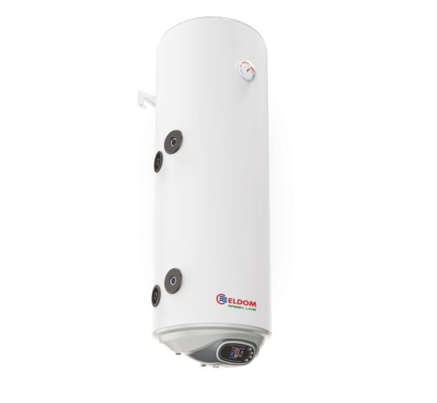 2ekans | ELDOM Green Line Elektrische boiler 80L met warmtewisselaar en digitale bediening