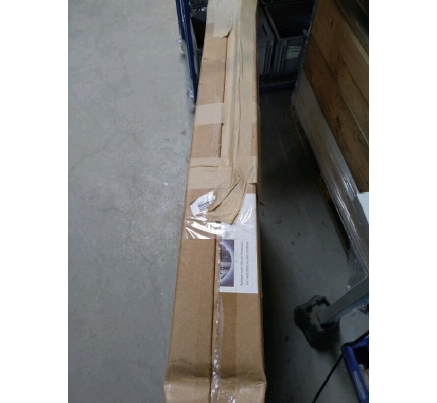 2ekans | Spiegel rond 100 cm frameloos, rondom led verlichting en anti condens