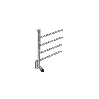 Quality Heating Elektrische handdoek radiator chrome met thermostaat