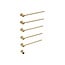Quality Heating Elektrische handdoek radiator gold met thermostaat L-SR0005-T