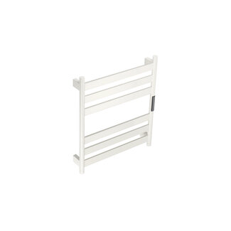 Quality Heating Elektrische handdoek radiator white met thermostaat A-CS06G-W