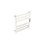 Quality Heating Elektrische handdoek radiator white met thermostaat A-CS06G-W