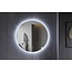 Spiegel rond 120 cm frameloos, rondom led verlichting en anti-condens