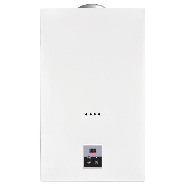 EcoTherm Electronische geiser Digitaal 14L Low Nox Propaan open kamer