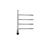 Elektrische handdoek radiator chrome met thermostaat