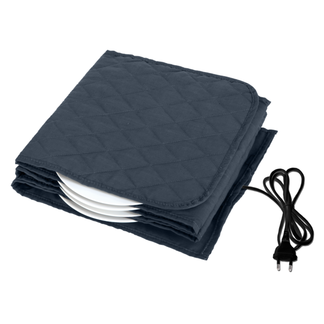 Elektrische bordenwarmer antraciet 6 tot 12 borden