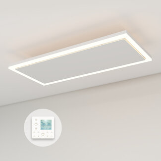 Quality Heating QH-InfraGlow Serie Wifi infraroodpaneel met led verlichting 135x39 cm 1700watt