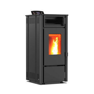 Quality Heating Pelletkachel - 7.7 kW 70-80 m2 - 5 niveaus - timer -  CR12