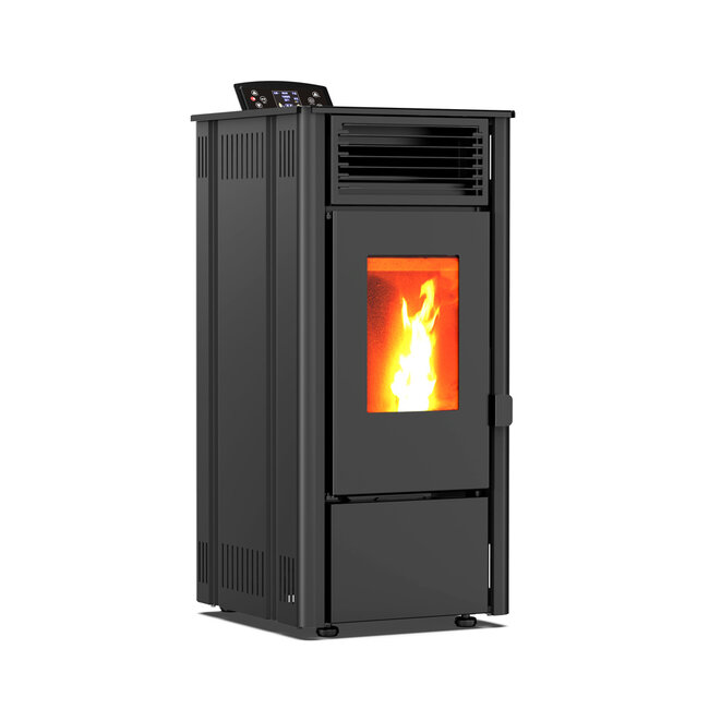 Pelletkachel - 7.7 kW 70-80 m2 - 5 niveaus - timer -  CR12