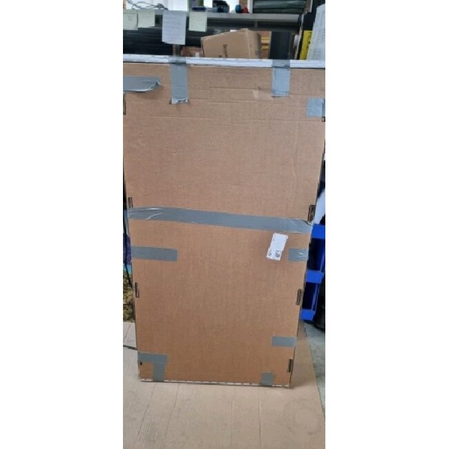 2ekans | Ecosun CR-Serie infraroodpanelen - Afmetingen: 120 x 60 cm 700Watt, Type Ceramiek: Beton Grijs, Towel Rail: Zonder towel rail en toebehoren (alleen het paneel)