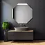 Test Badkamerspiegel Hexagon - Nexus - Met LED verlichting