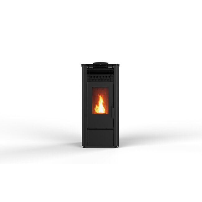 Pelletkachel - 9.6 kW 80 -90 m2 - 5 niveaus - timer -  CR13
