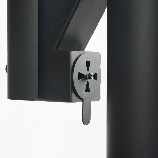 P07 HeatRocket pellethaard met wielen Quality Heating 5,0kw