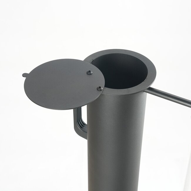 P07 HeatRocket pellethaard met wielen Quality Heating 5,0kw