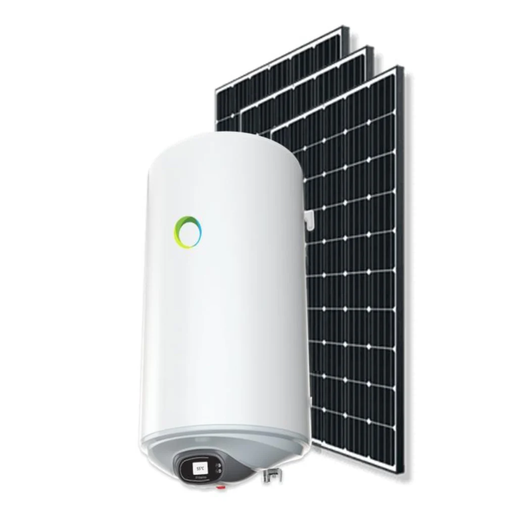 FUROMG Elektrische boiler, warmwaterboiler, 80 liter, boiler, led-scherm, 220 V, 2 kW, boiler, waterboiler, warmwaterboiler