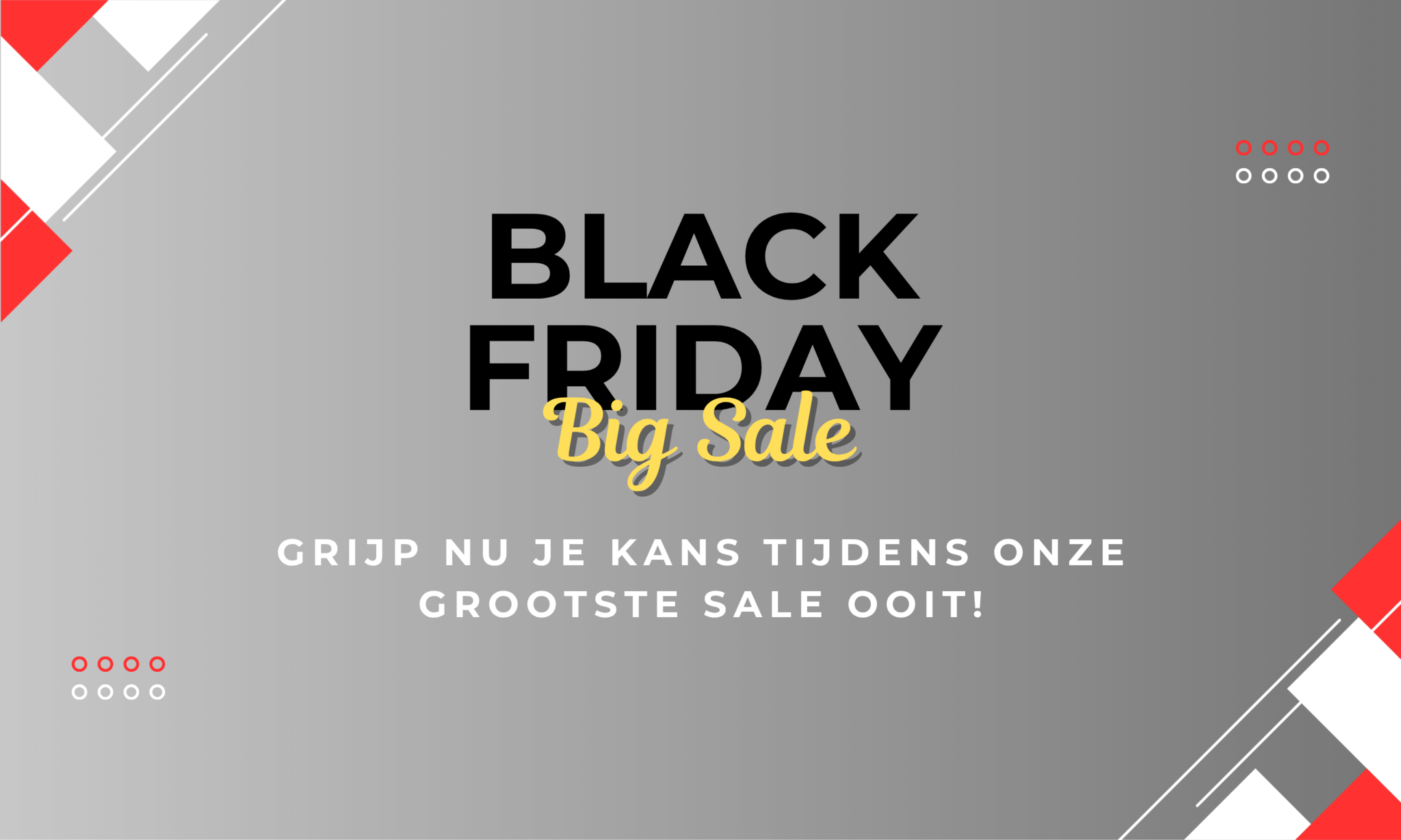 Onze grootste sale ooit tijdens Black Friday bij Quality Heating!