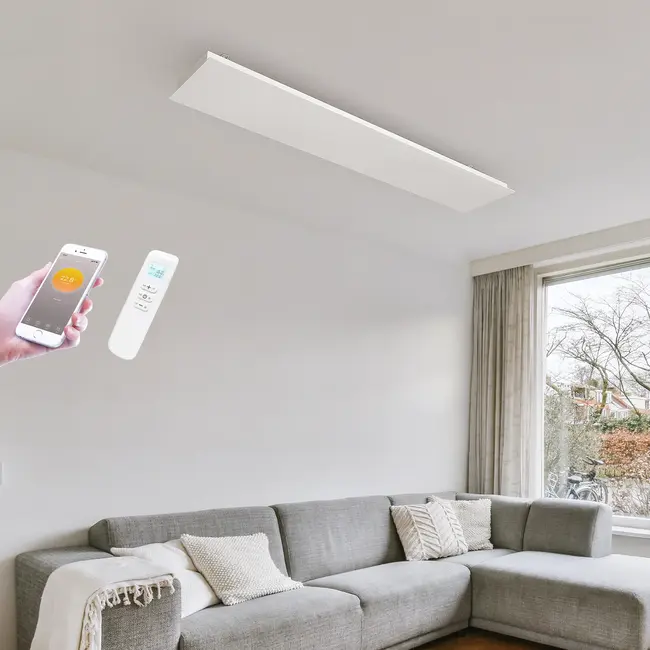 QH-ThermoAura Serie Wifi infraroodpaneel 1150watt 87x33 cm