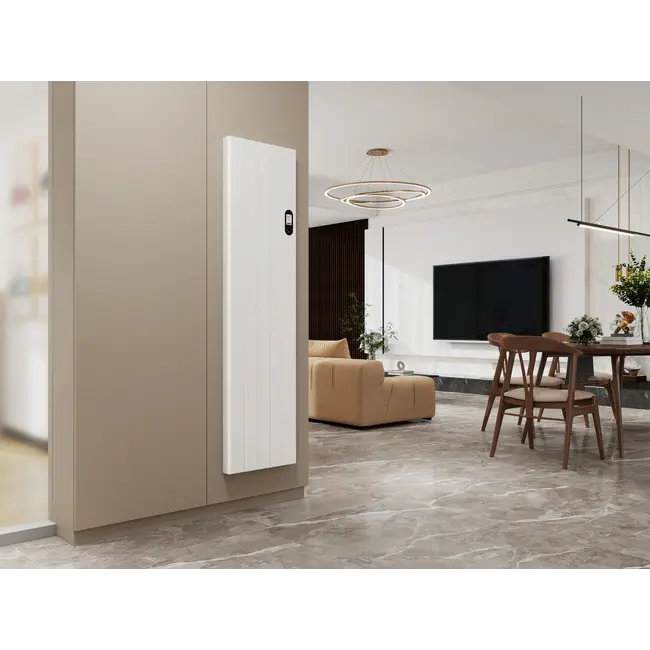 Quality Heating verticale kachel Civetta white