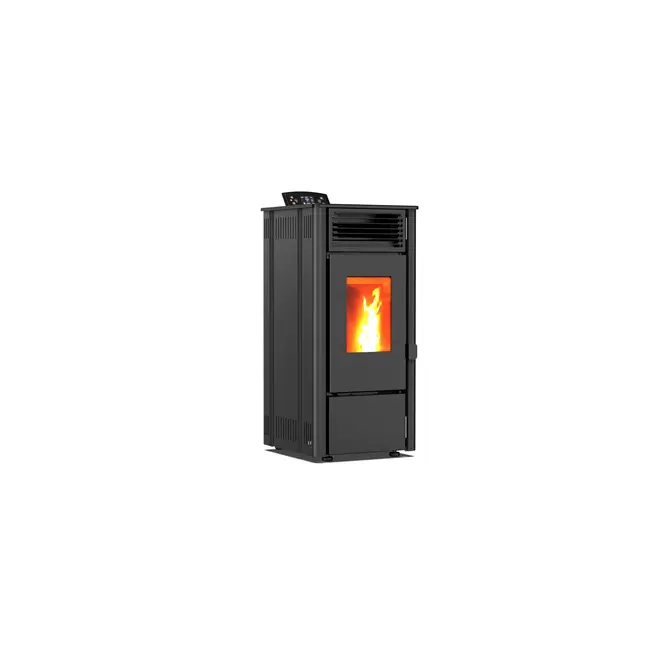 Pelletkachel - 7.7 kW 70-80 m2 - 5 niveaus - timer -  CR12