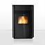 Pelletkachel - 9 kW - voor 60-80 m2 - 5 niveaus - timer - CR8 - dubbele deur