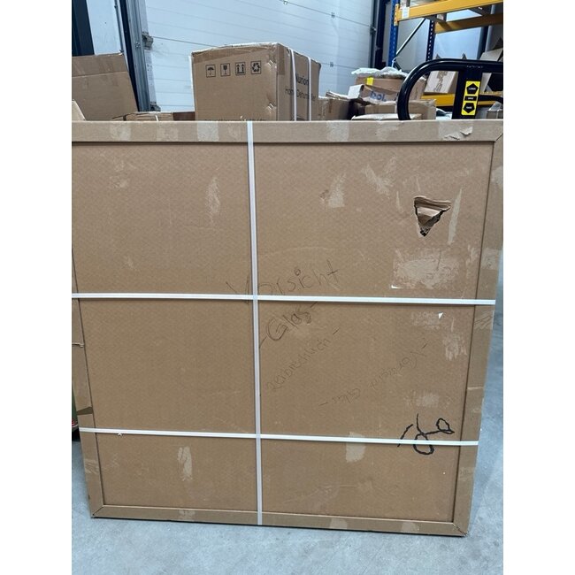 2ekans | Spiegel rond 100 cm frameloos, rondom led verlichting en anti condens