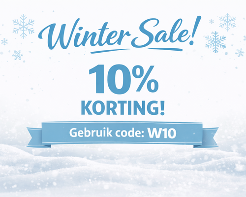 Winter Sale 10% korting.