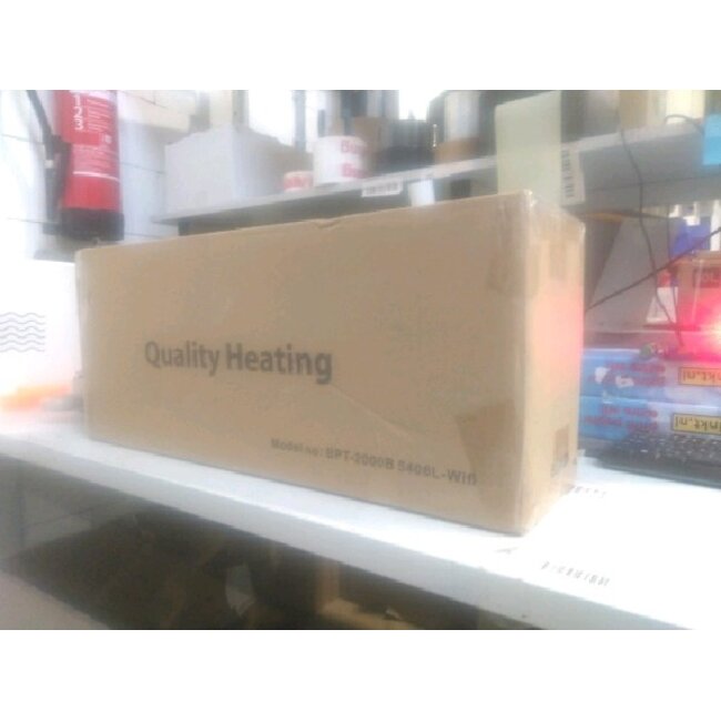 2ekans | Keramische wandverwarming ThermoBlack met Wifi thermostaat